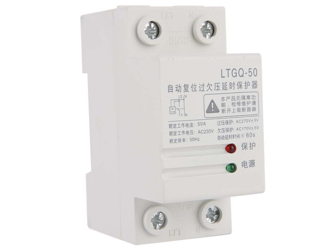 Relé De Proteção De Tensão Ajustável Com Reconexão Automática Da Laxiscreed Para Segurança Elétrica