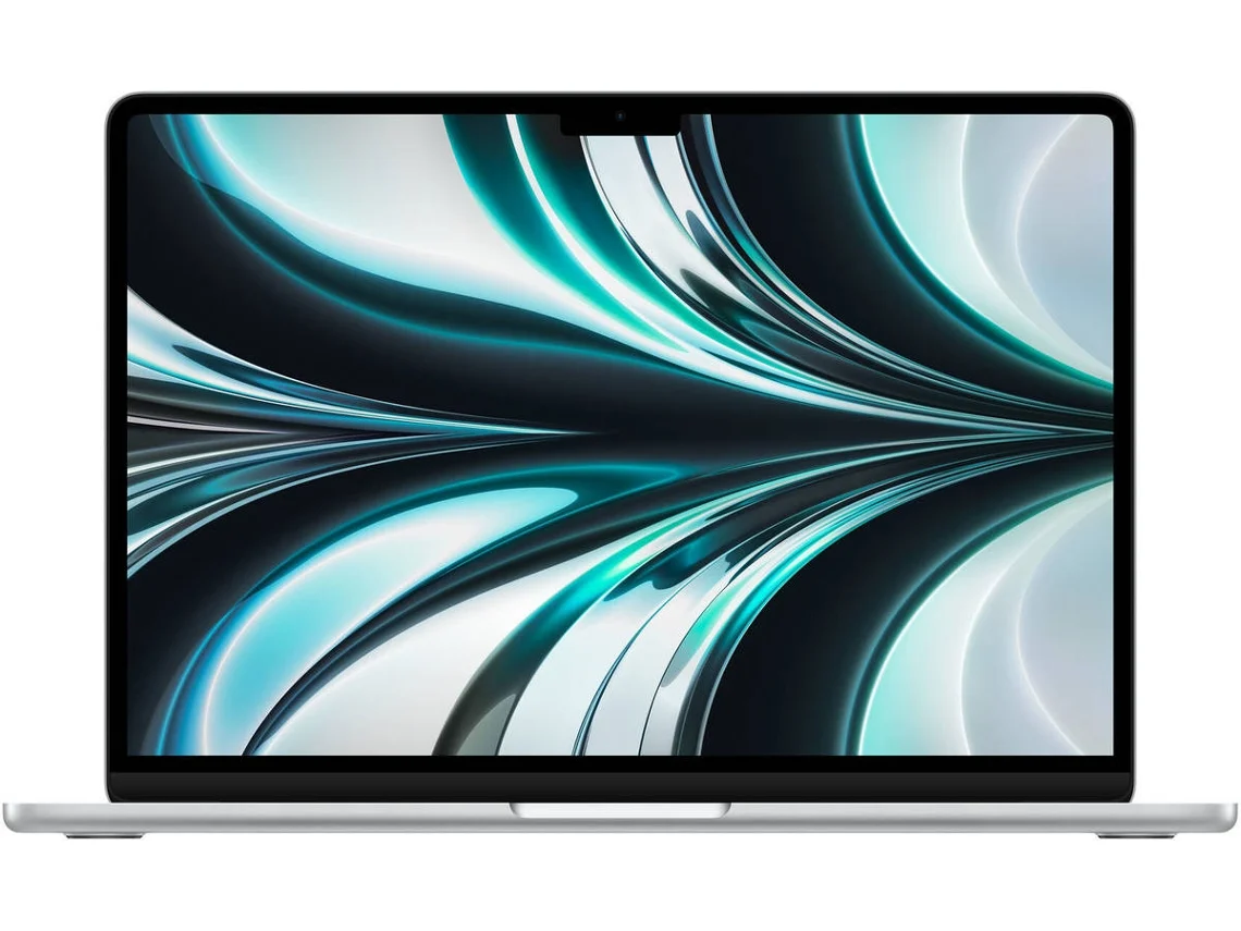 MacBook Air APPLE Prateado (Recondicionado Flippers Como Novo - Apple M2 - RAM: 8 GB - 256 GB - Teclado PT)