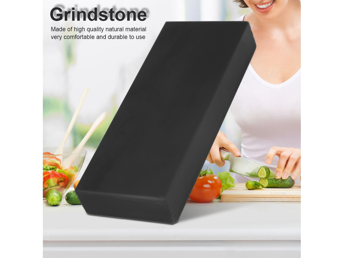 Laxiscreed Pedra De Amolar Natural Para Facas De Cozinha E Acabamento Fino