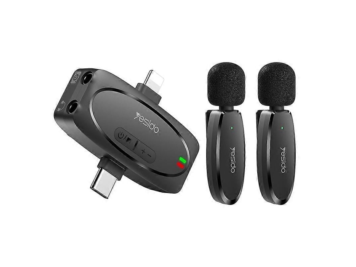 Microfone De Lapela Sem Fio Kr15 Chaberlu