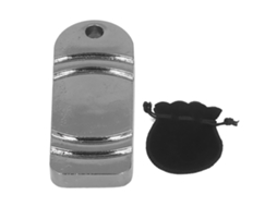 Mali brinquedo de Deslizamento Push Metal para Tdah Autismo Alivio de Estresse Adulto Office Preto