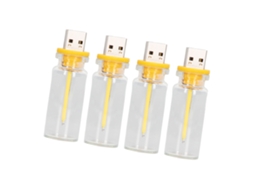 Laxiscreed Lâmpada Noturna Usb De Vidro Portátil Para Casa E Escritório