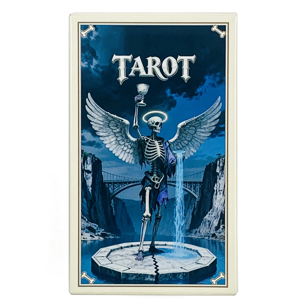 um Jogo de Tarô Totalmente Novo com 78 Cartas de Tarô Artísticas e Misteriosas para Adivinhação e Meditação. MDUG