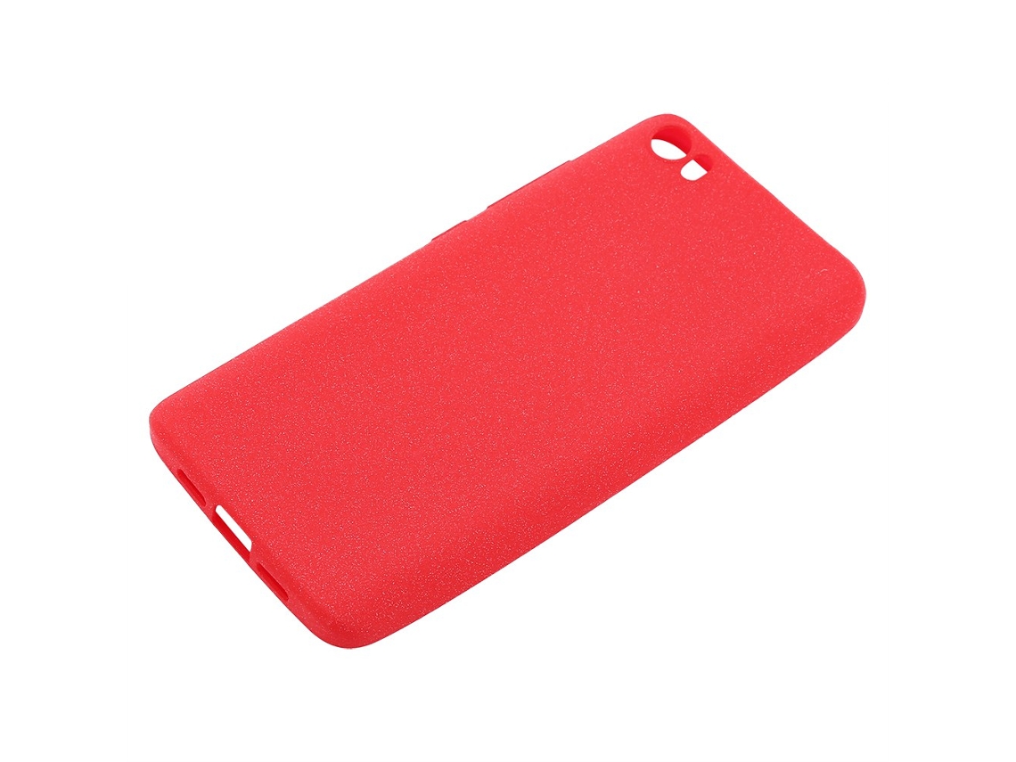 Capa de silicone Tpu com textura de areia para Xiaomi 5
