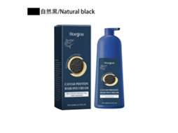 Tinta de Cabelo Preta Natural LAXISCREED com Proteína Caviar, Pack de 5 Peças para Uso Doméstico