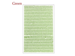 Adesivo De Cristais Diy 3mm Para Decoração De Carro Acessório De Estilo Verde
