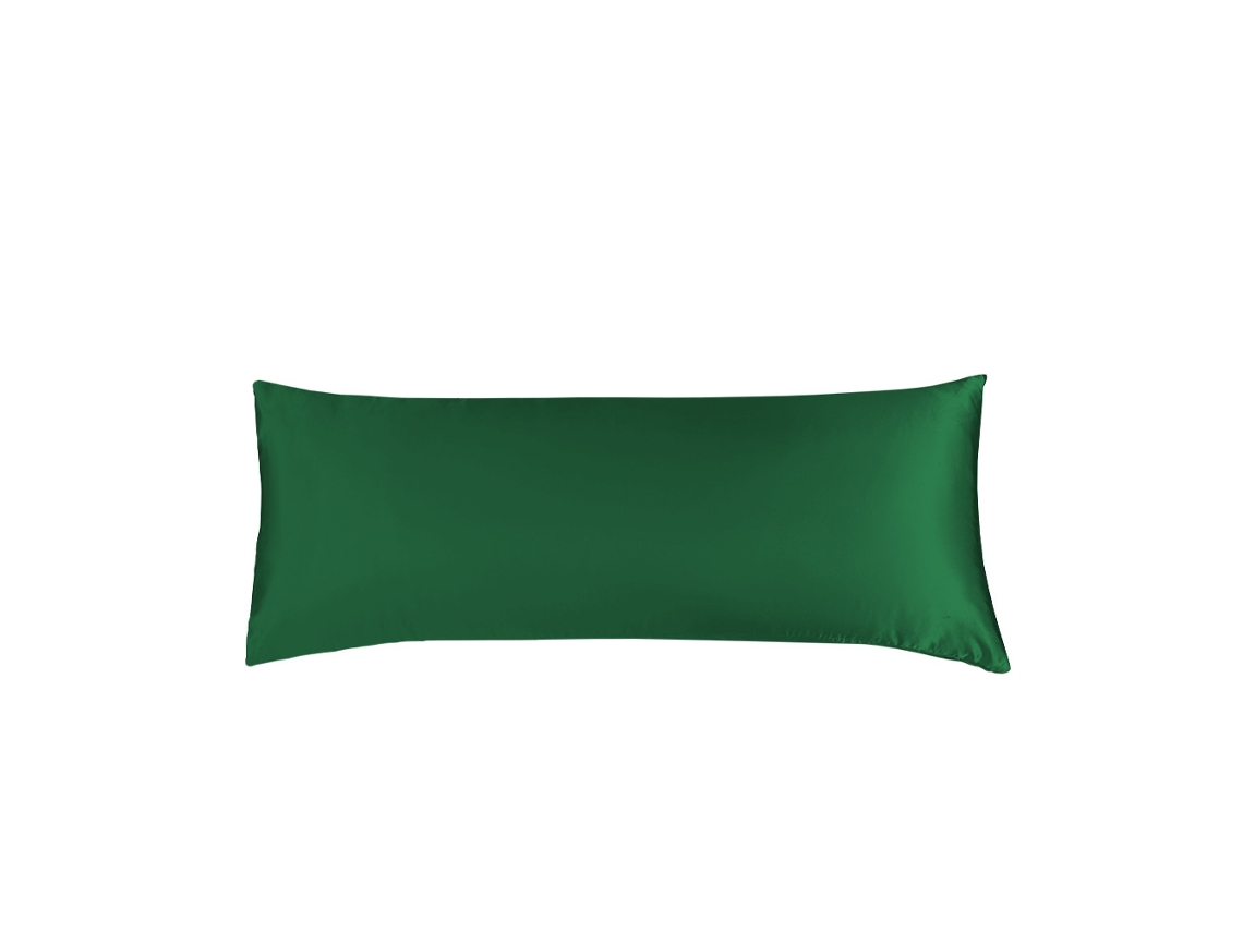 2pack Fronha De Seda Para Cabelo E Pele Macia Digitallab 51x137cm (verde Escuro)