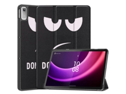 Capa De Couro Para Tablet Lenovo Tab P11 Gen 2 Custer Painted Com Suporte Triplo.