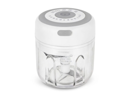 Mini Espremedor De Alho Elétrico Branco 250ml