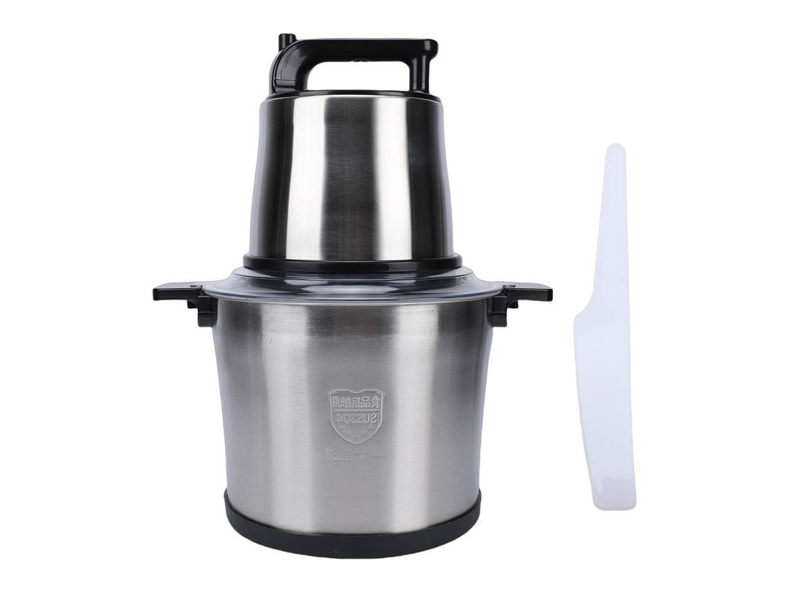 Moedor De Carne Elétrico Laxiscreed 10l 1800w Com Corpo De Aço Inoxidável E Cobre Puro