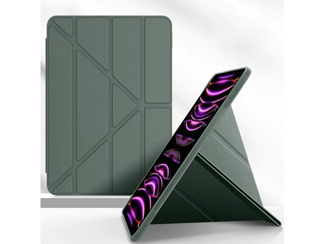 Capa Para Samsung Galaxy Tab A11 Plus (11") Verde Escuro Cuich