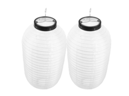 Lanternas De Tecido Suspensas Para Decoração Festiva, 45,00 X 25,00 X 25,00 Cm, 2 Peças Olysi Shop