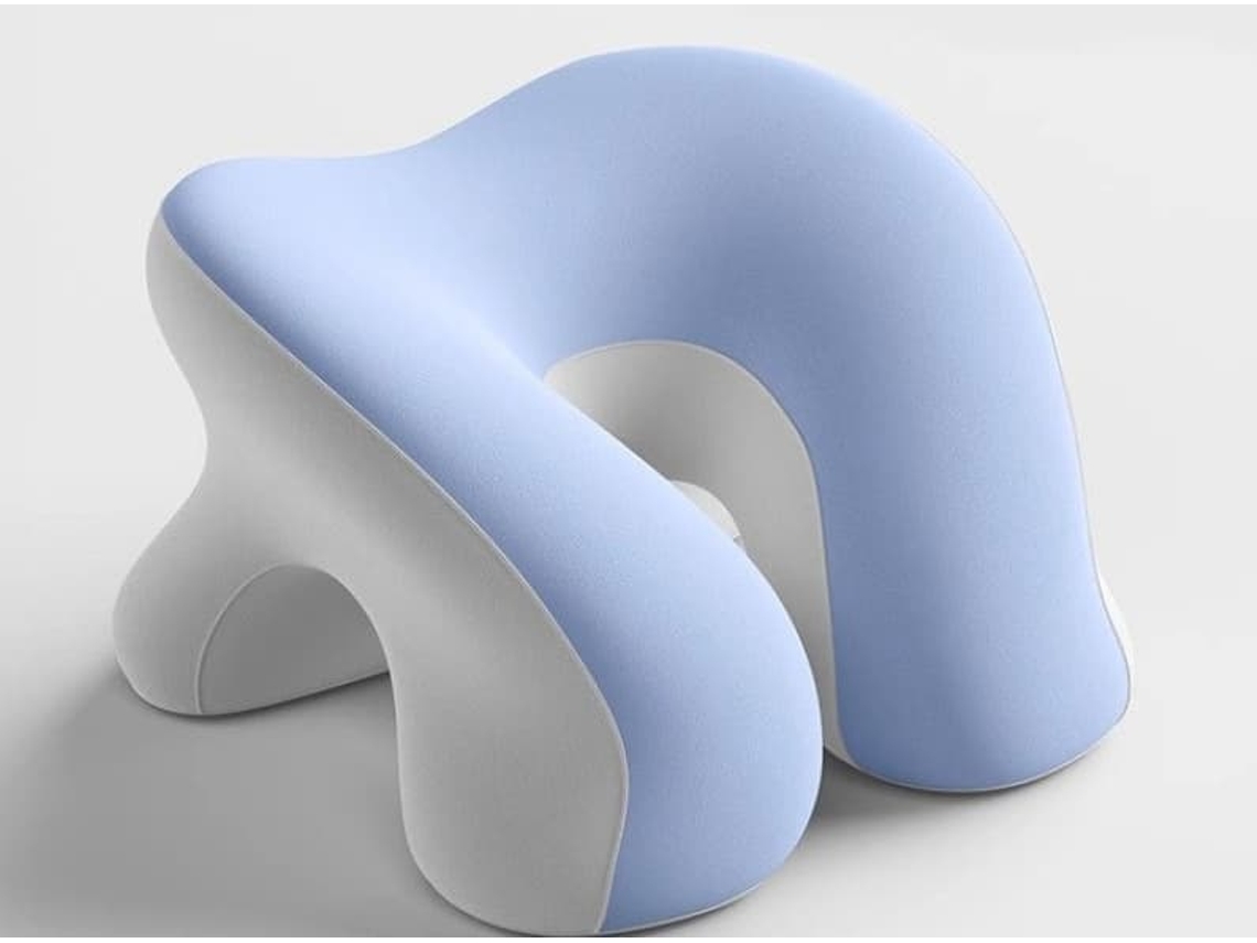 Almofada de Viagem Ergonômica AQUAFORGE, portátil, para dormir, carro ou escritório
