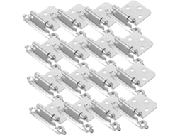Conjunto De 16 Dobradiças Fechamento Automático Para Portas Armários,