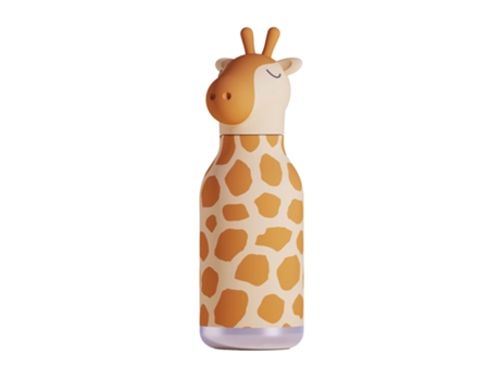 Garrafa Térmica Com Palhinha Asobu Bestie 460ml Girafa Sbv44giraffe