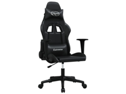 Gaming Chair, Gaming Chairs Vidaxl Preto Couro Artificial