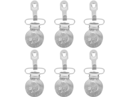 Pretyzoom Conjunto De 6-presilhas Metálicas Para Pendurar Tapeçarias E Tapetes Na Parede, Resistentes, Com Dentes