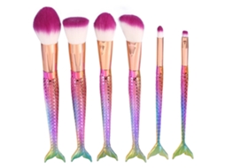 Juego de brochas de maquillaje (contorno e iluminación)
