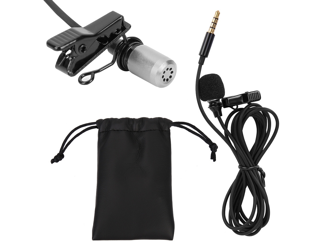 2026 micrófono Lavalier Clip On para Móvil Micrófono Lapel Portátil para Teléfonos Móviles