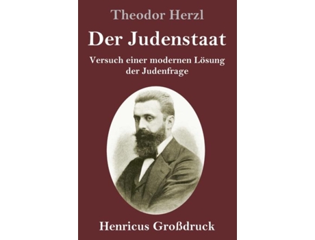 Livro Der Judenstaat De Theodor Herzl (alemão)