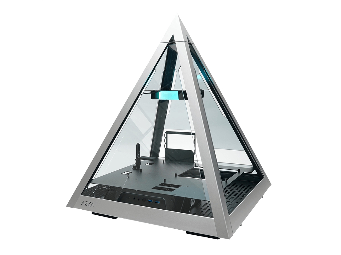 Caixa PC AZZA Azza Pyramid L Black Grey