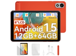 Tablet BLACKVIEW ZENO1 (8'' - 12 GB - 64 GB - Laranja)
