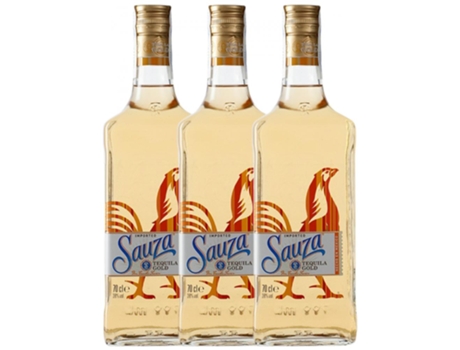 Tequila SUNTORY Suntory Sauza Extra Gold (0.7 L - 3 unidades)
