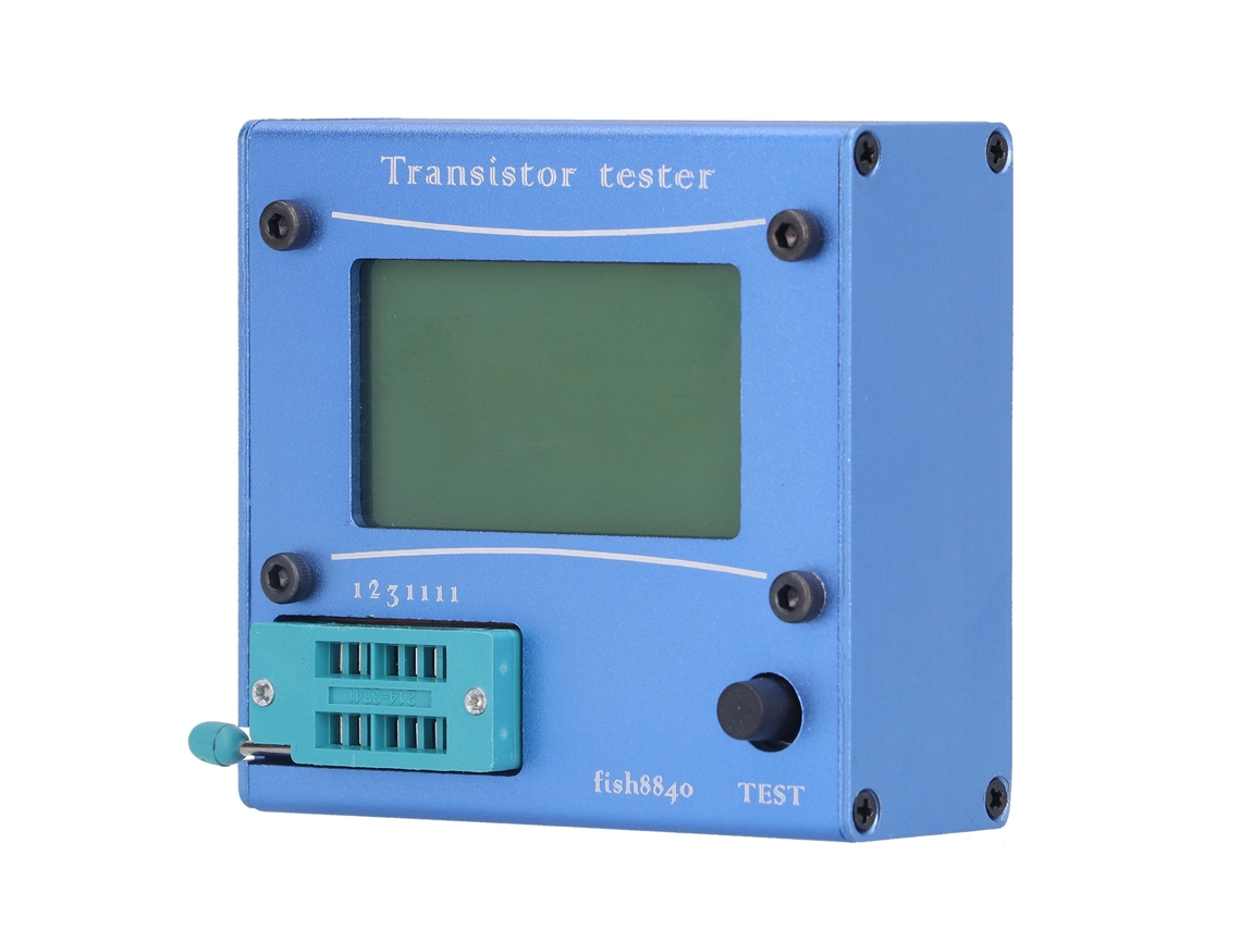 Tester De Transistores Laxiscreed Com Função De Teste De Diodos E Resistências Para Electronica