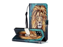 Capa De Couro Pu Com Aba Horizontal, Estampa Colorida Em Relevo A Óleo, Suporte Para Cartão E Carteira Para Samsung Galaxy A42 5g (ursinho).