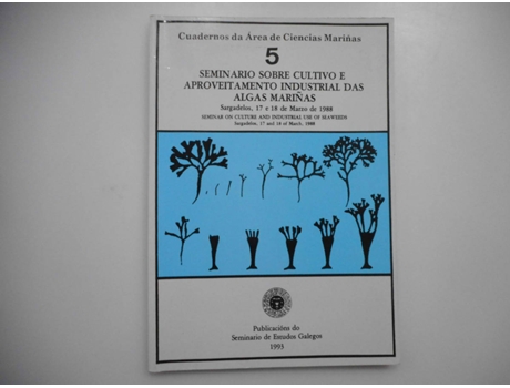 Livro Seminario Sobre Cultivo O Aproveitamento Das Alga Mariñas de Vários Autores (Galego)
