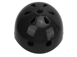 Capacete leve e confortável S/MARCA para patinete, bicicleta, skate, longboard, preto