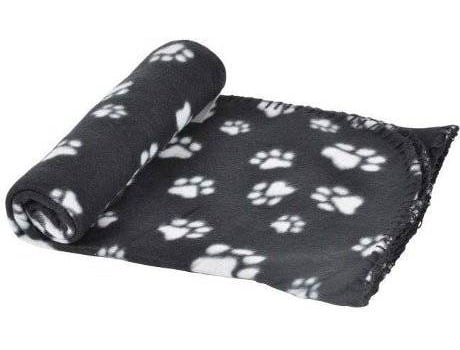 Manta para Cães Xadrez (Preto - 100x70cm - Poliéster)