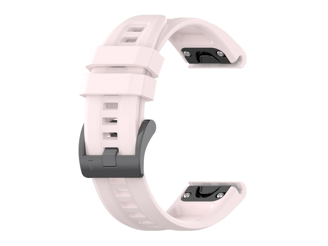 Lurelia Pulseira De Silicone Substituição, Compatível Com Garmin Fenix ​ ​ ​ ​ ​ ​ 7x/ Solar/ 6x (26 Mm), Rosa ()