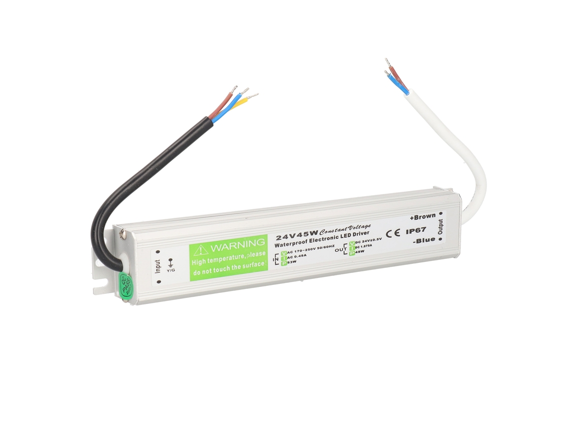 Laxiscreed Alimentador De Energia Impermeável 45w Tensão Variável Ac90-250v Para Iluminação