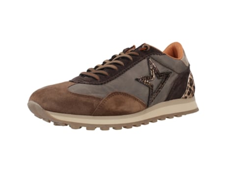 Sapatos De Mulher Cetti Tecido Castanho (41)