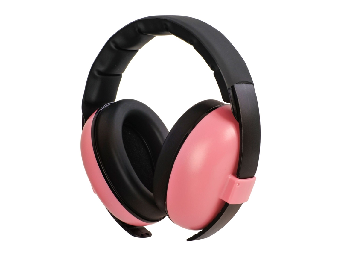 Protetor Auricular Para Crianças Com Redução De Ruído 22db, Cor Rosa, Ajustável E Leve, Ideal Para Viagens Voos Aéreos, Ideal Para Crianç...