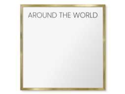 Magnetic Board For Wall Around The World For The Bedroom Espelharte (50x50 Cm)