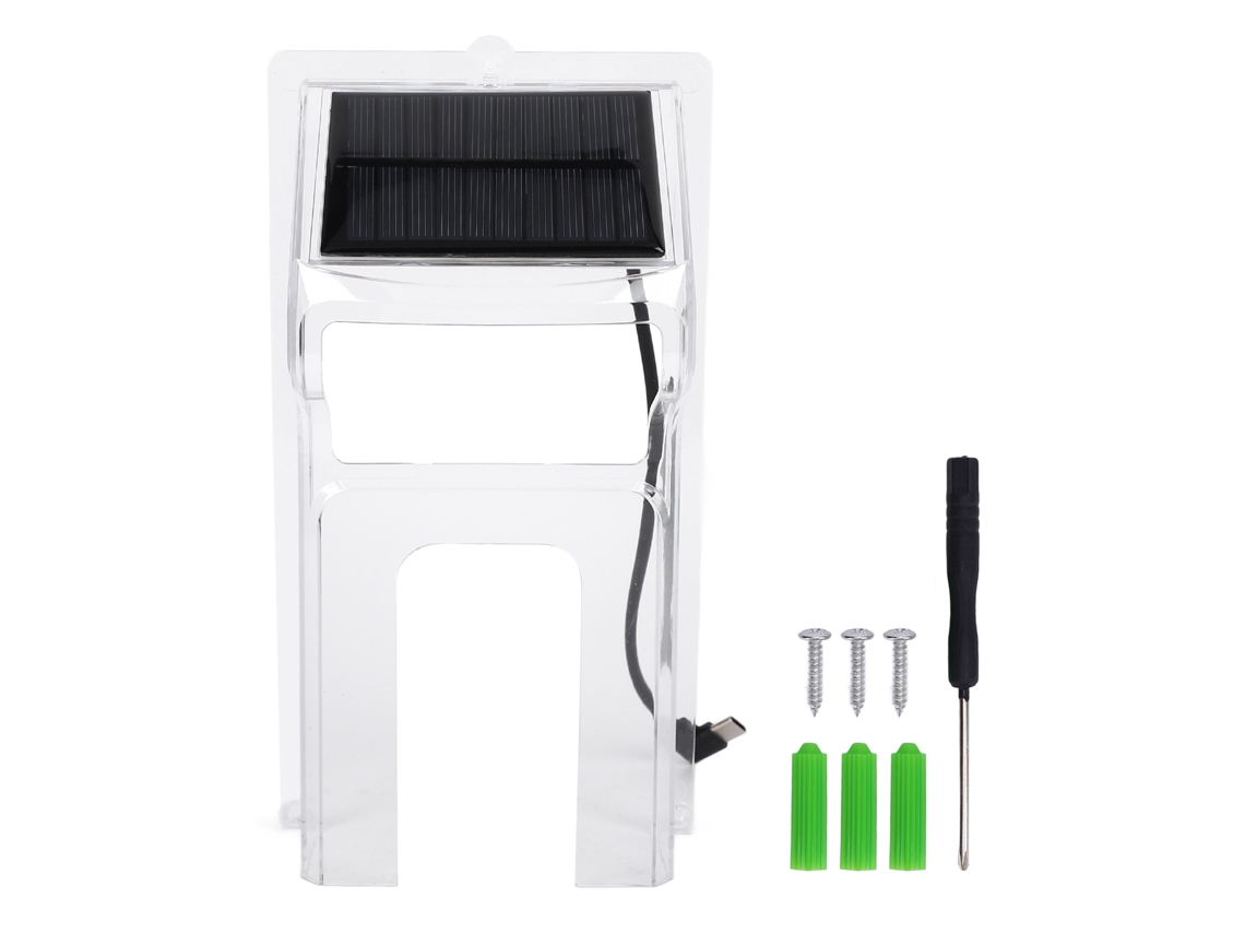 Campainha De Vídeo Sem Fio Laxiscreed Com Energia Solar E Resistência À Chuva Para Fácil Instalação