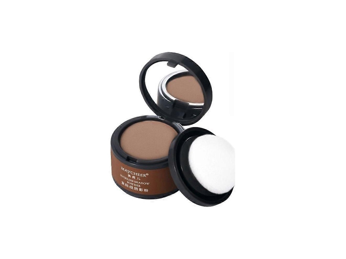 Maycheer Sombras Para Linha Do Cabelo E Sobrancelhas Com Aplicador Esponja -- 16 Marrom Chá