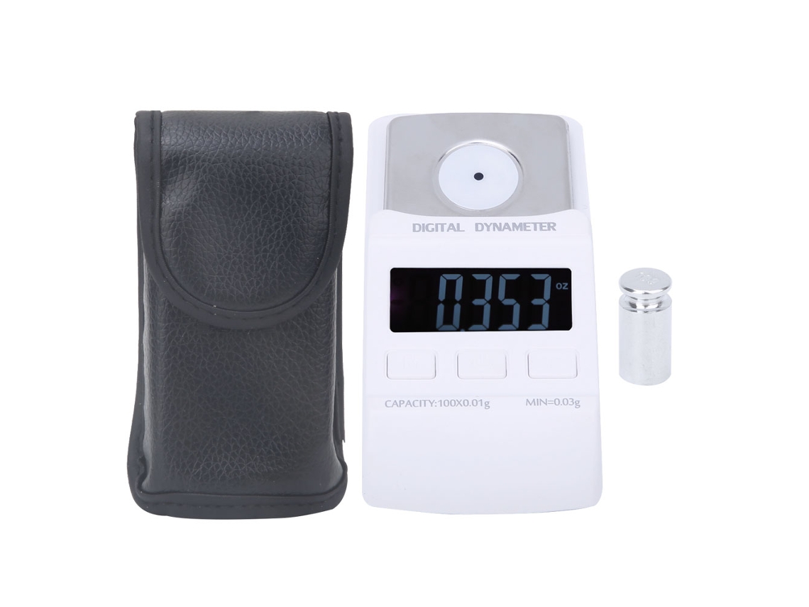 Medidor Digital de Força de Stylus com LCD, 100g/0.01g, Resistente, Bateria Ag13 S/MARCA
