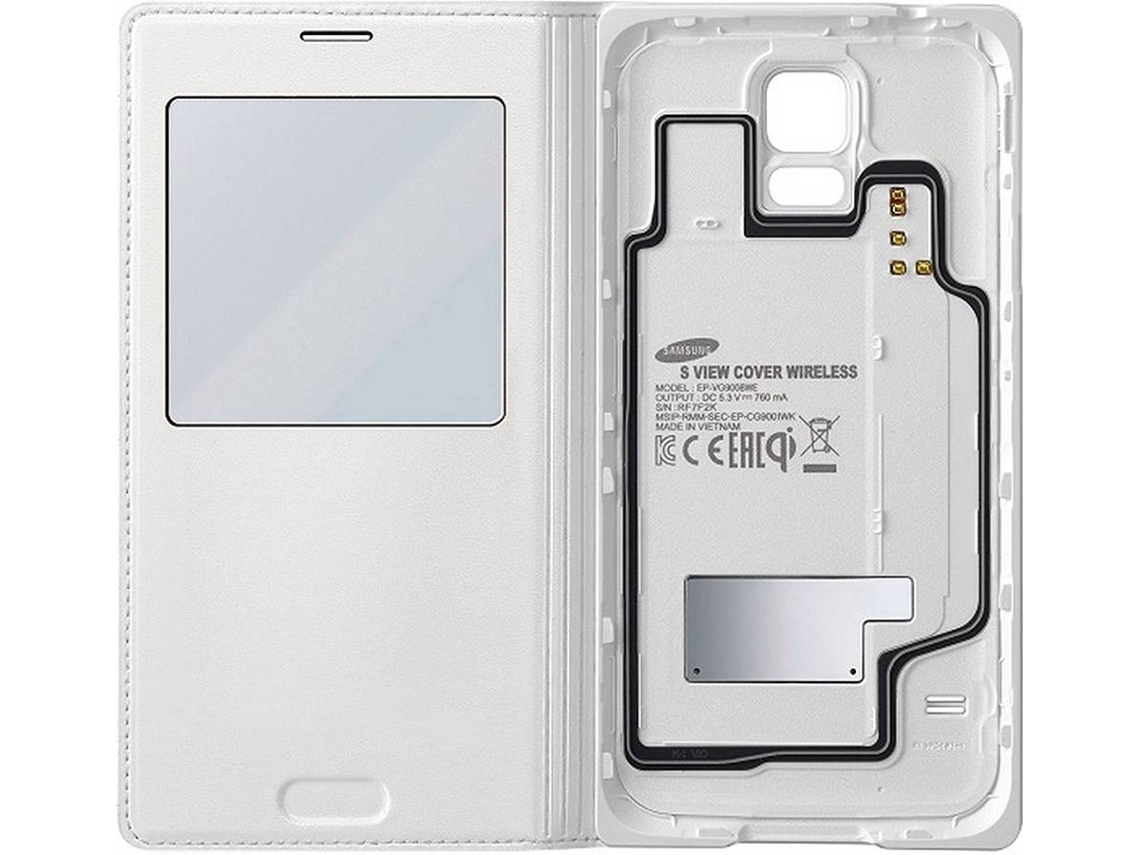 Capa SAMSUNG Carregador EP-VG900BWEGWW Samsung Galaxy S5 Branco