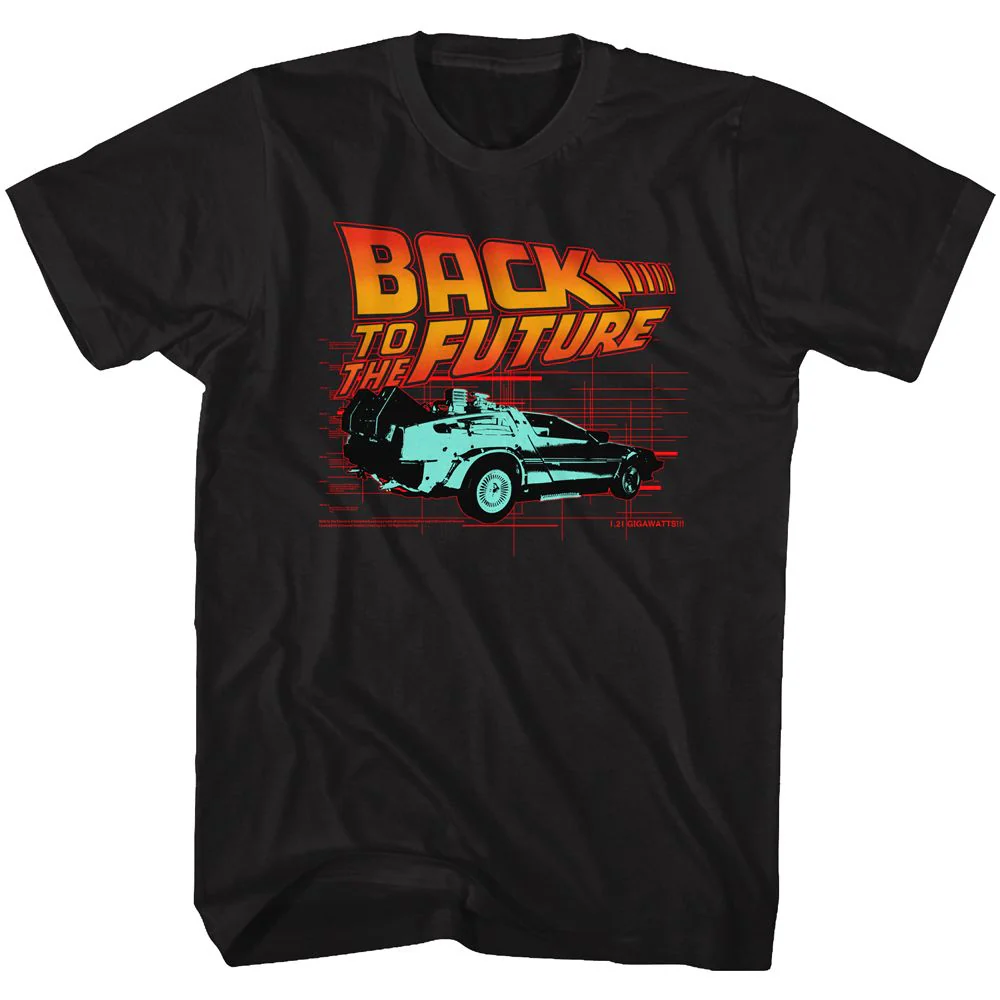 Unisex Adult T-shirt Rockinstone Back To The Future Movie Itll Be Black Sizel