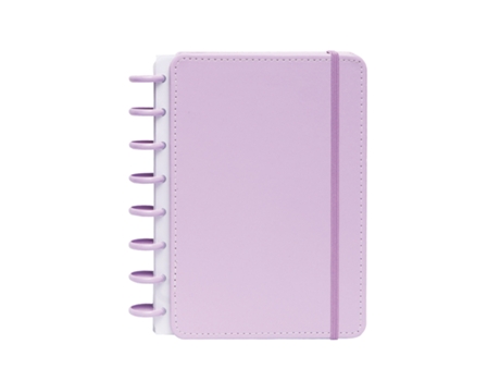 Caderno Smart A5 pautado 80 folhas Elástico com Suporte Esferográfica Lilás