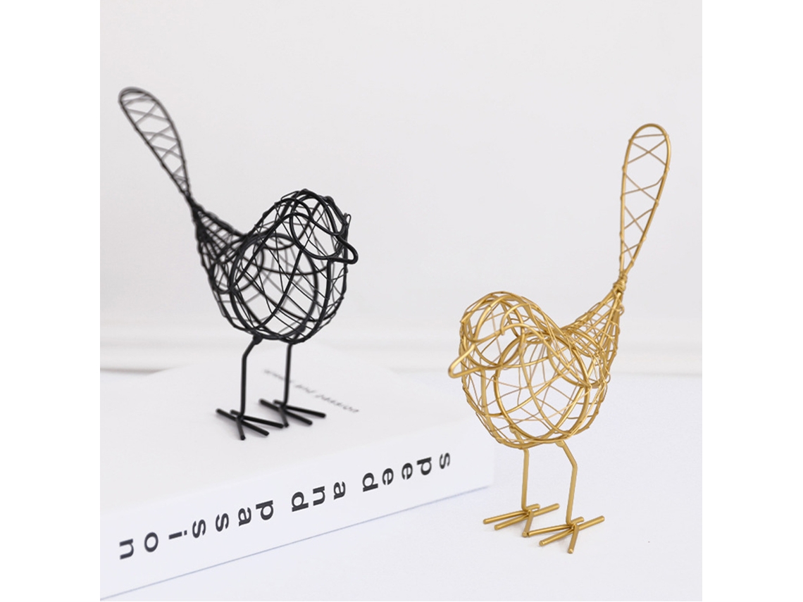 ander Online Iron Bird Ornament (minimalist Style, Creative Gift) Eoocoo