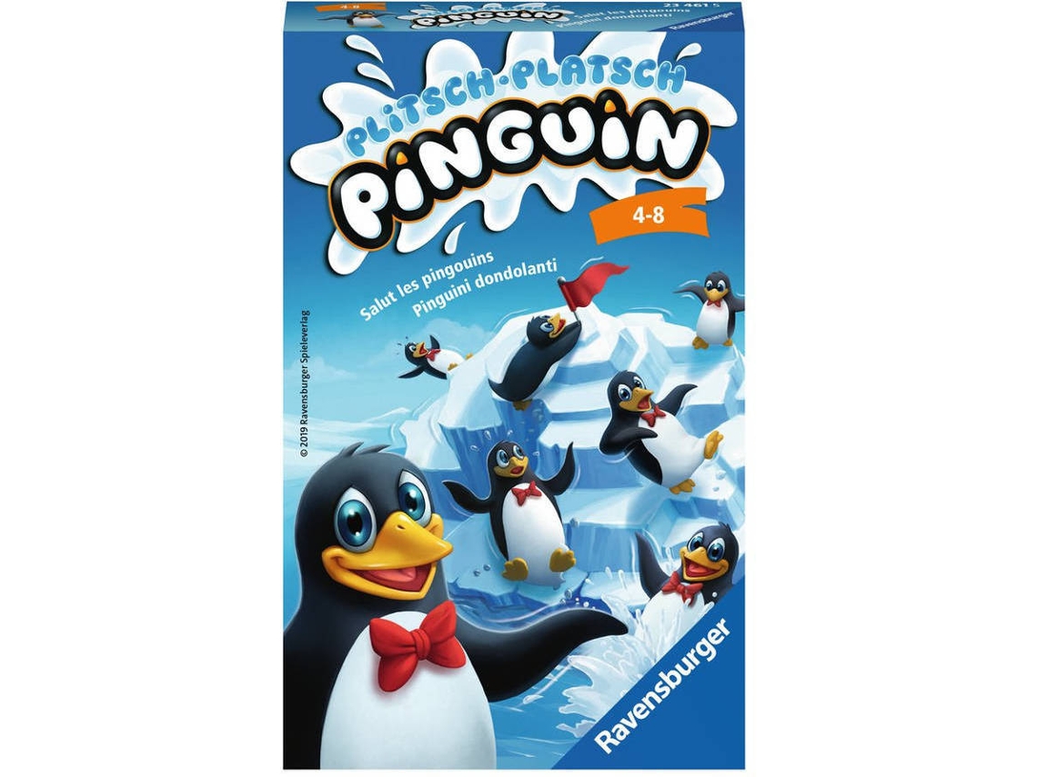 Jogo Educativo RAVENSBURGUER Plitsch Platsch Pinguin (Idade Mínima: 4)