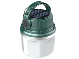 Luminária Solar Pendente Bola Craquelada Led