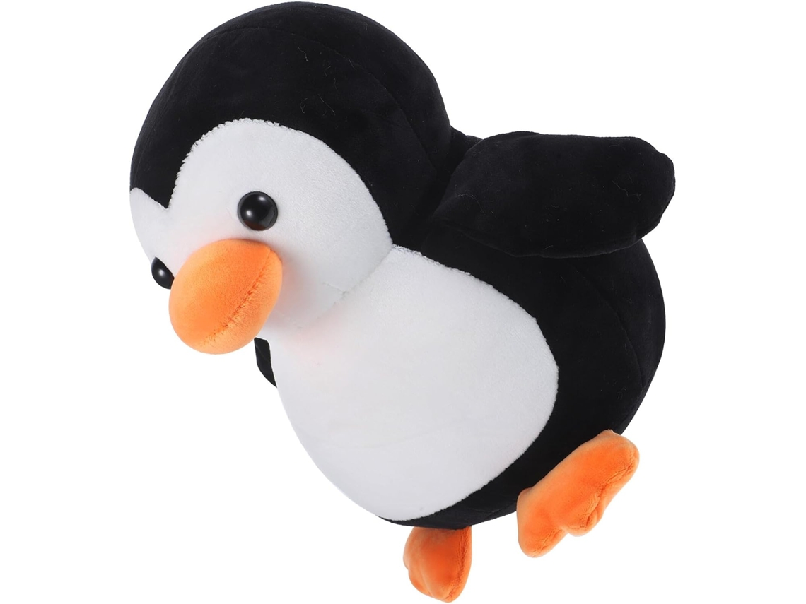 Pinguim De Pelúcia Macio, Feito Com E Algodão Pp, Toque Luxuoso