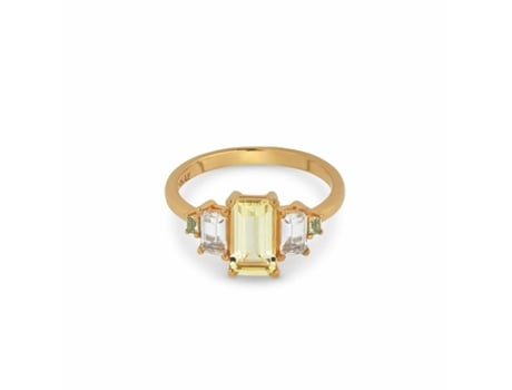 Anel Feminino 24kae 12411y/52 (metal 12 Dourado)