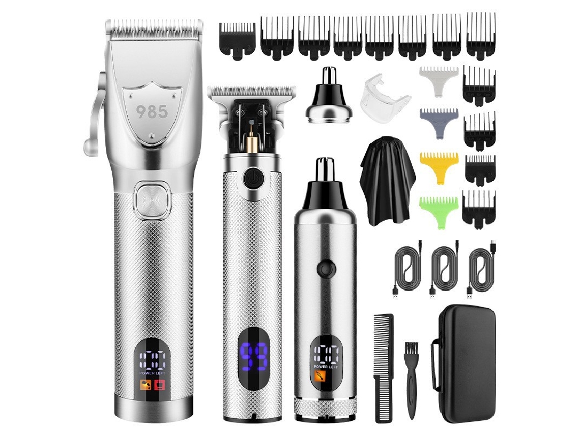 Escova Para Secador De Cabelo Com Íons Negativos 5 Em 1secagem, Ondulação, Alisamento, Modelador De Cachos Multifuncional Removível Zeuxo
