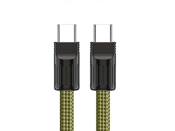 Lurelia Cabo Usb-c, 2 Em 1, 60 W, Carregamento Rápido, Verde